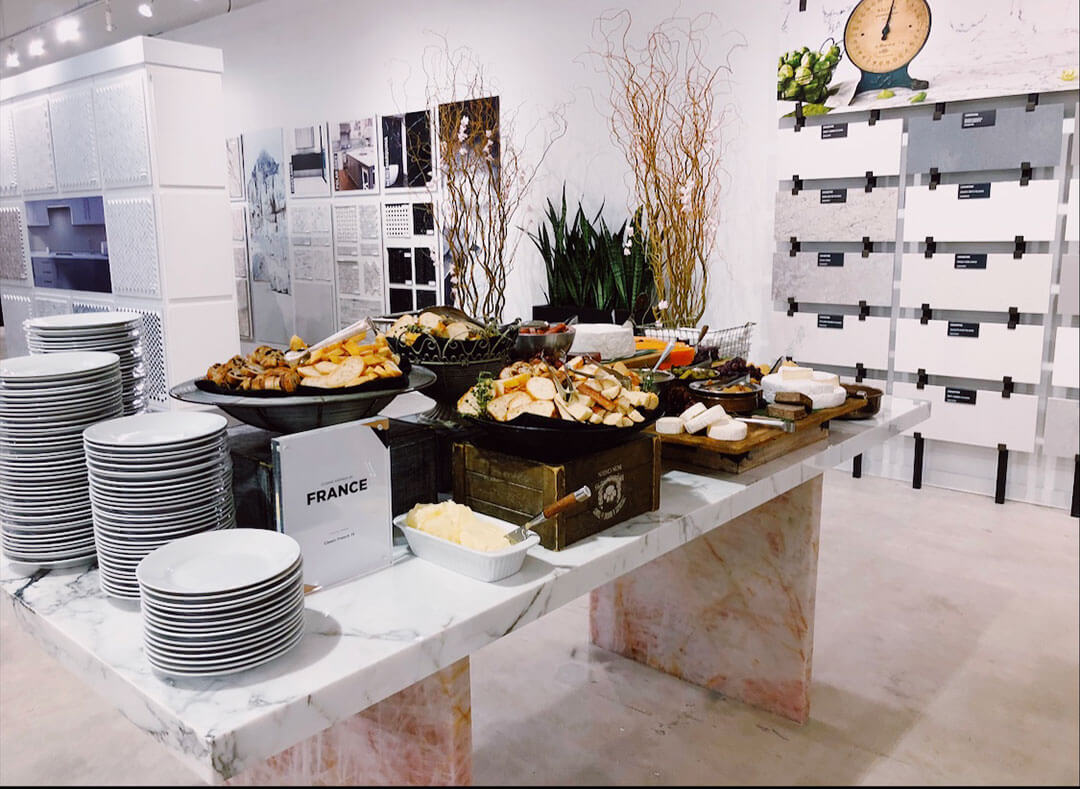 Endive fine catering event